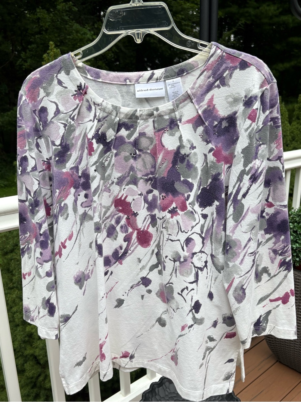 EUC Alfred Dunner Women’s Top Size M